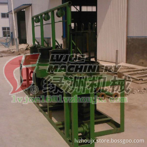simple configuration iron wire drawing machine supplier in China